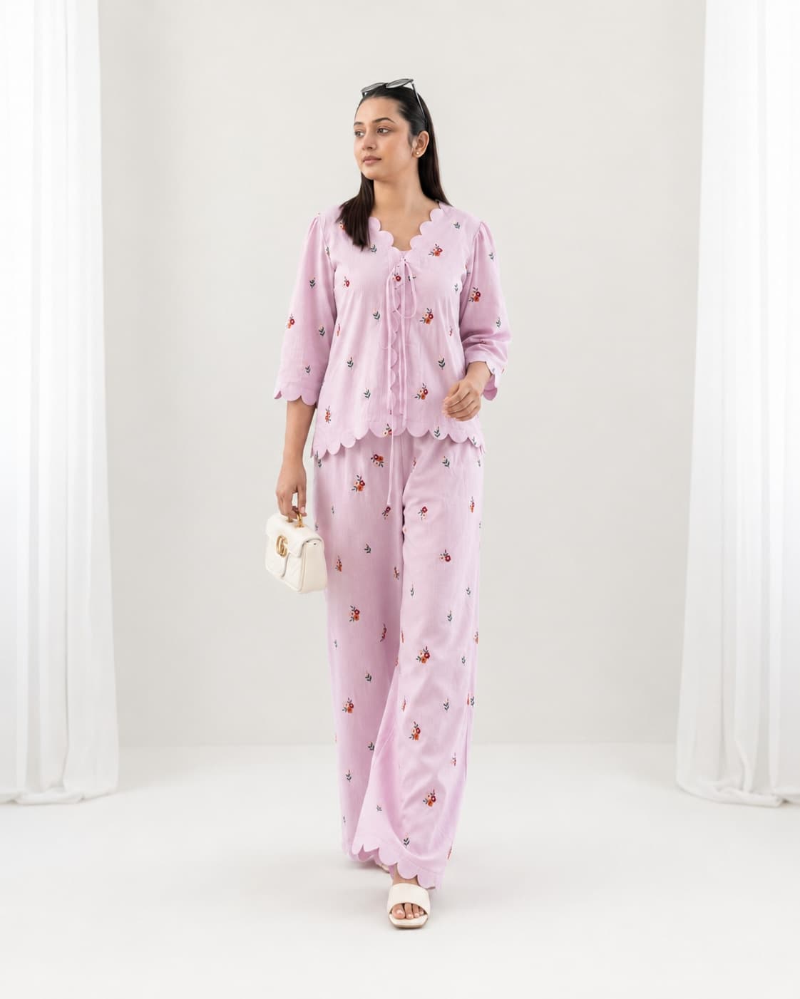 Lilac Bloom Co-Ord Set for Women in Pakistan - Premium Stylish Co-Ord Outfit