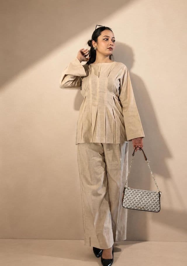 brown coord